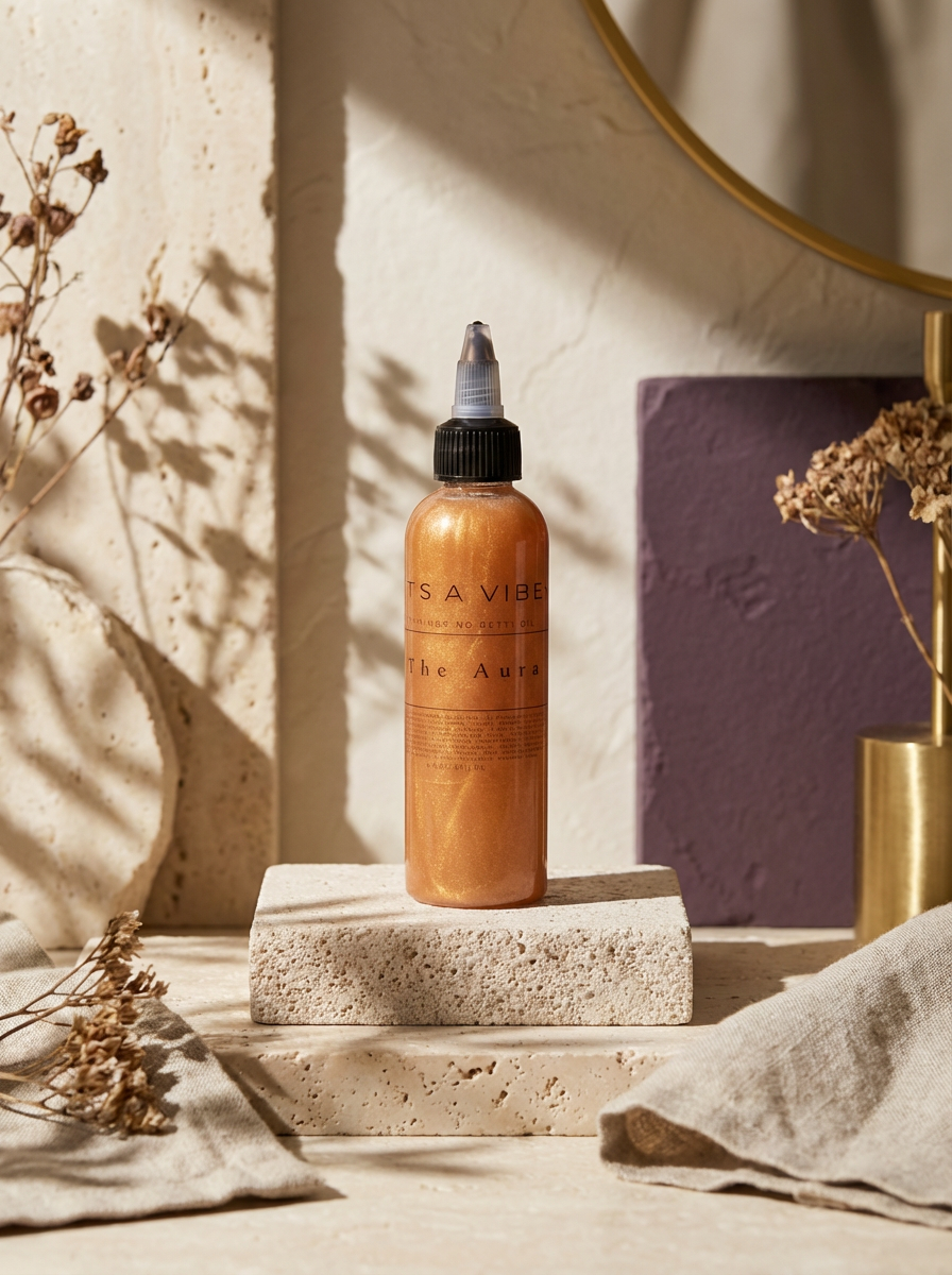 The Aura (Baccarat Rouge 540 Maison Francis Kurkdjian Type) | Shimmering Body Oil 4 oz