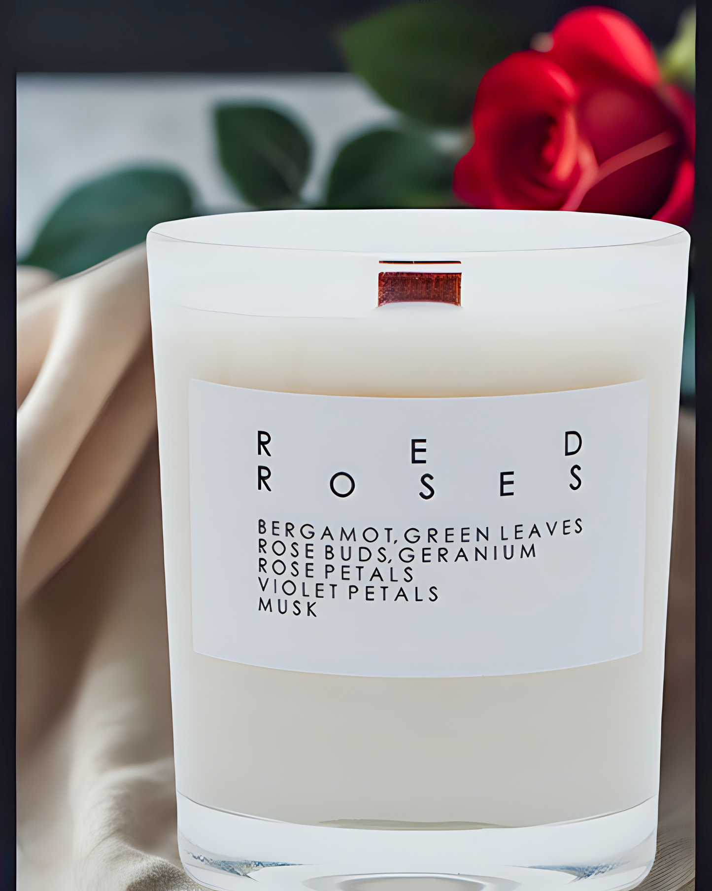 Red Roses (Jo Malone Type) - 7oz Glass Candle *Limited Release*