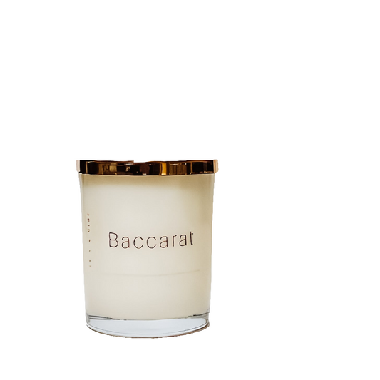 Baccarat scented candle