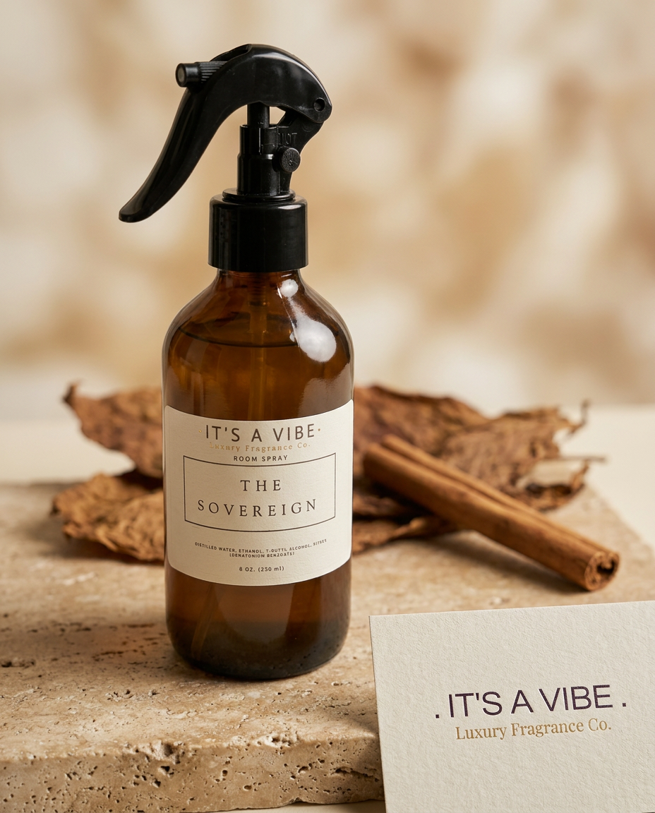The Sovereign (Tobacco Vanille by Tom Ford Type) | Fine Mist Room Spray 8 oz
