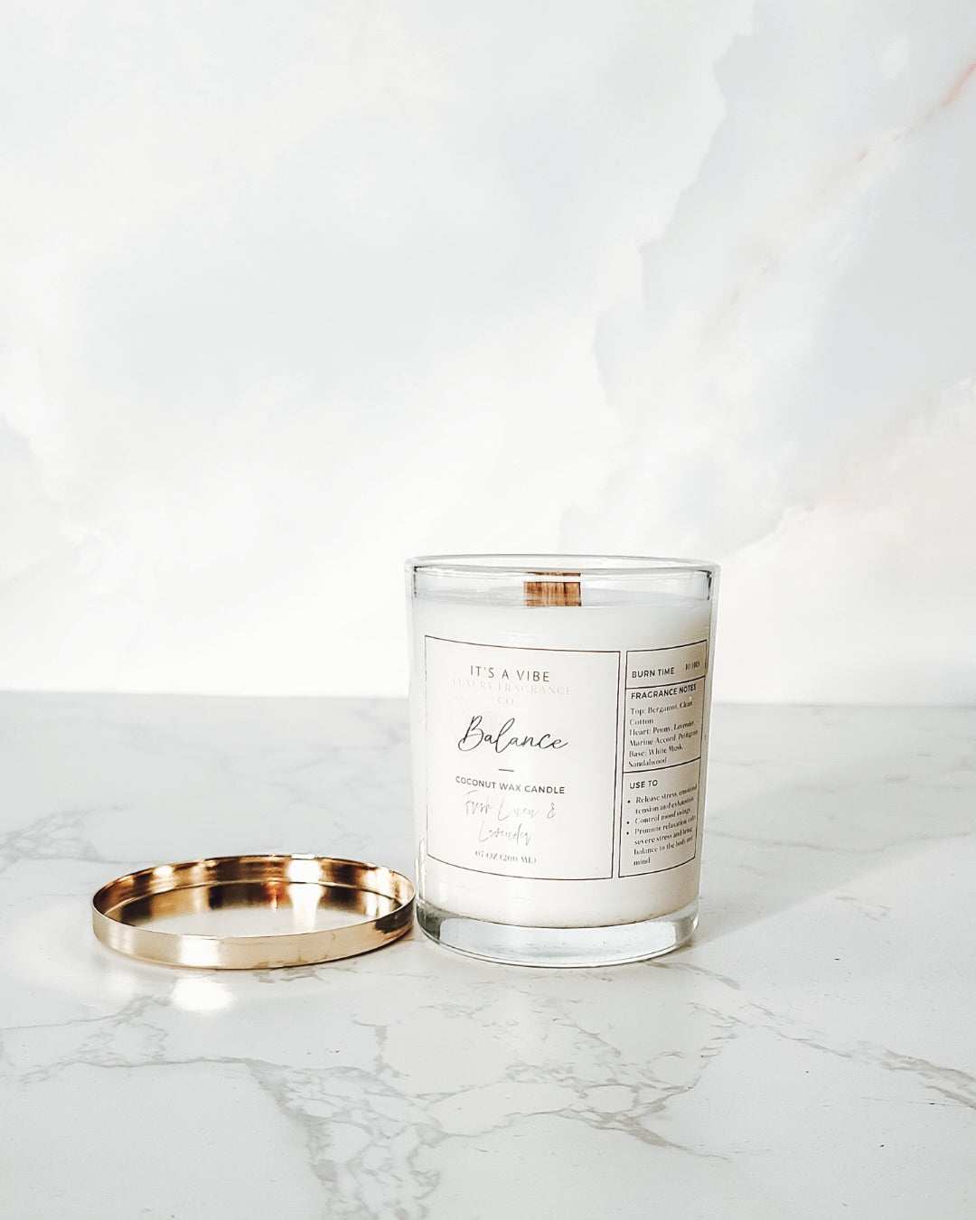 Balance - 7 oz Luxury Glass Candle