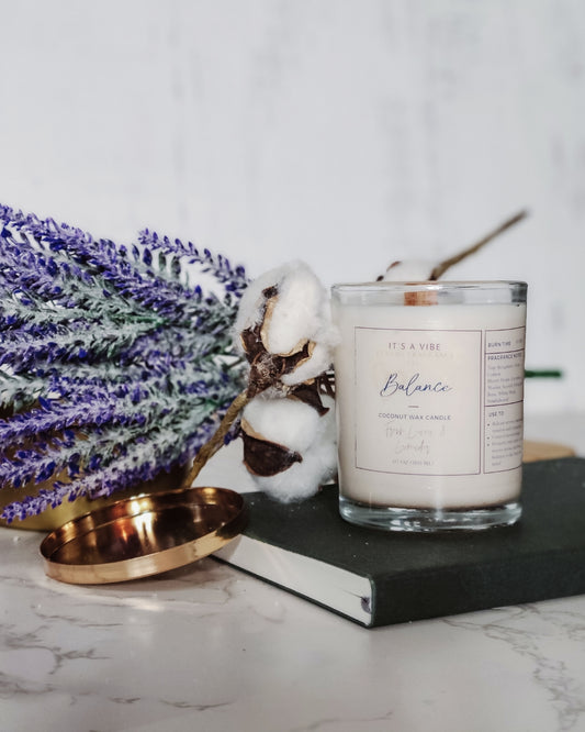 Balance - 7 oz Luxury Glass Candle