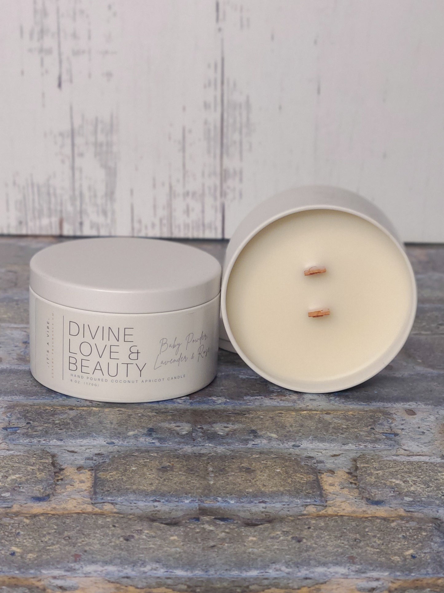 Divine Love & Beauty - Luxury Travel Candle