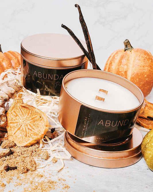 Abundance - Luxury Travel Candle