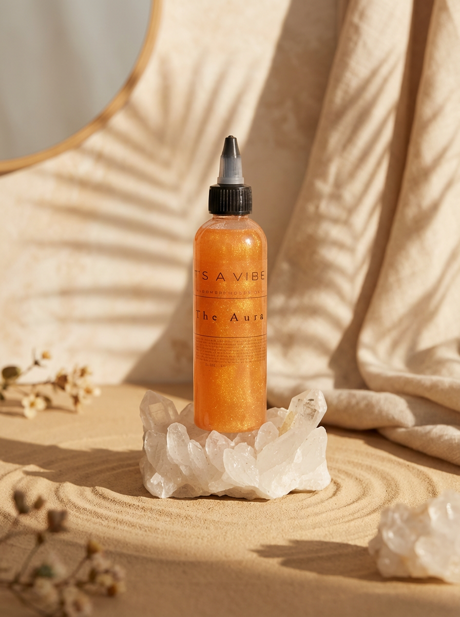 The Aura (Baccarat Rouge 540 Maison Francis Kurkdjian Type) | Shimmering Body Oil 4 oz