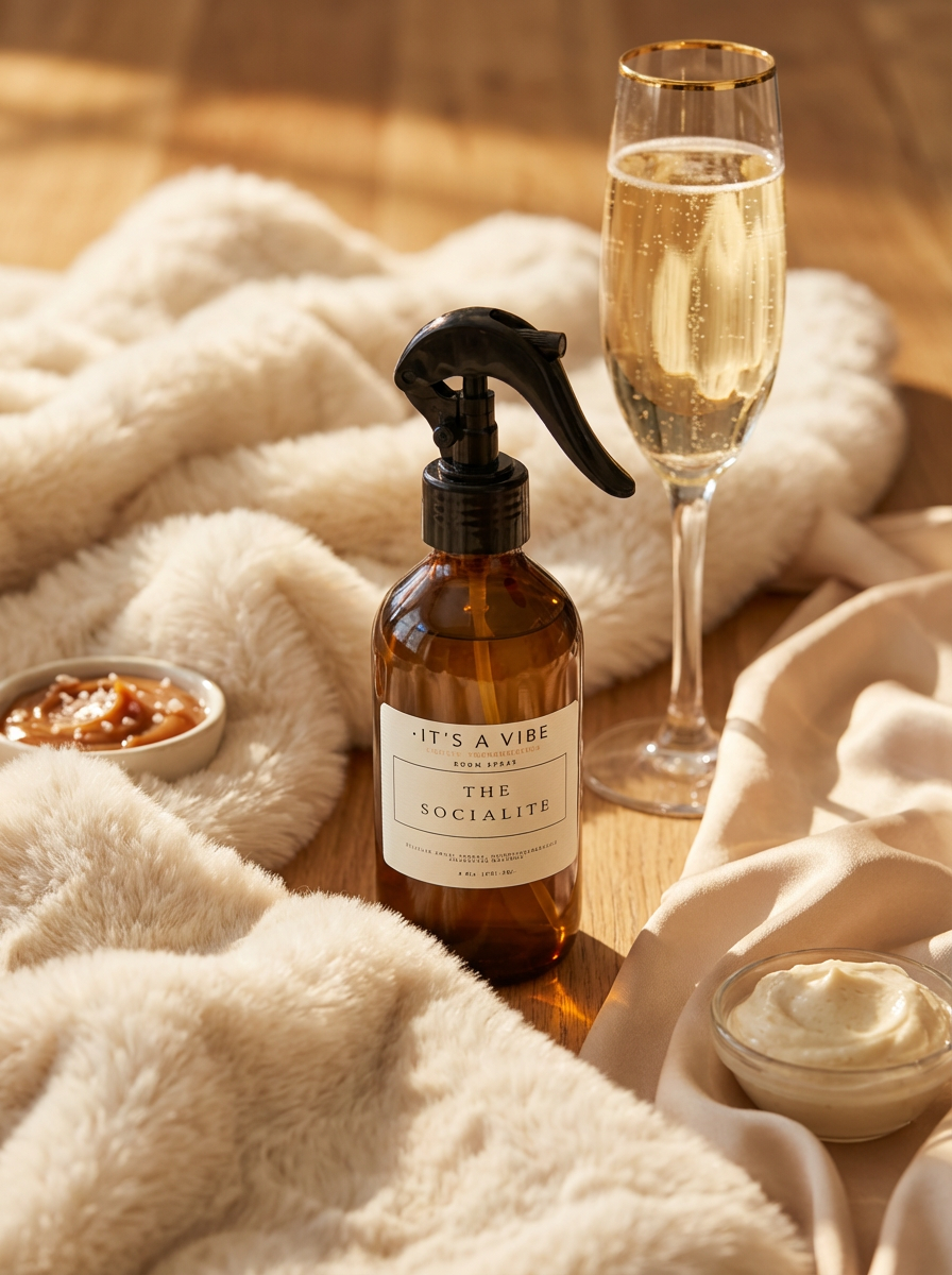 The Socialite (Heavy Cream by Phlur Type) | Fine Mist Room Spray 8oz