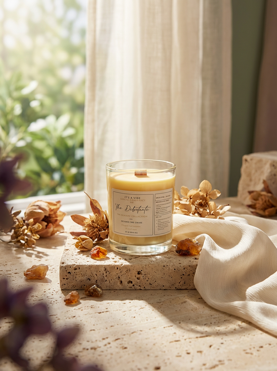 The Debutante (Chance Eau Tendre by Chanel Type)of Gra - 8oz Glass Candle