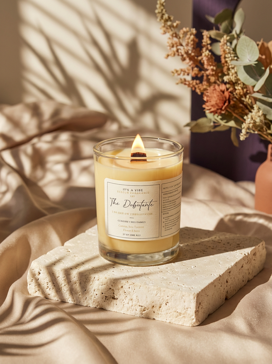 The Debutante (Chance Eau Tendre by Chanel Type)of Gra - 8oz Glass Candle