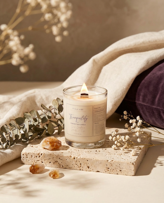 Tranquility - 7 oz Luxury Glass Candle