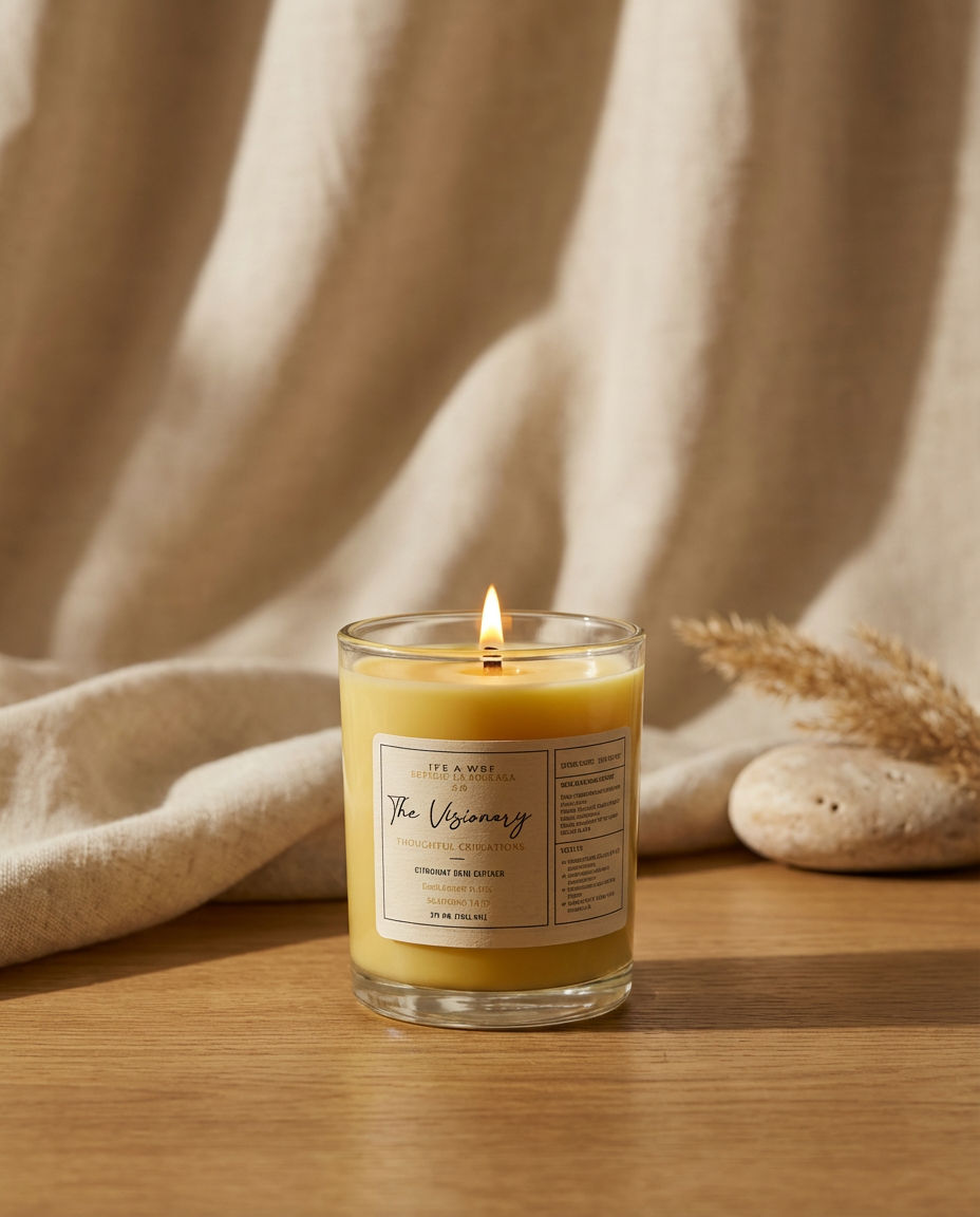 The Visionary (Blackberry & Bay Jo Malone Type) - Luxury Glass Candle