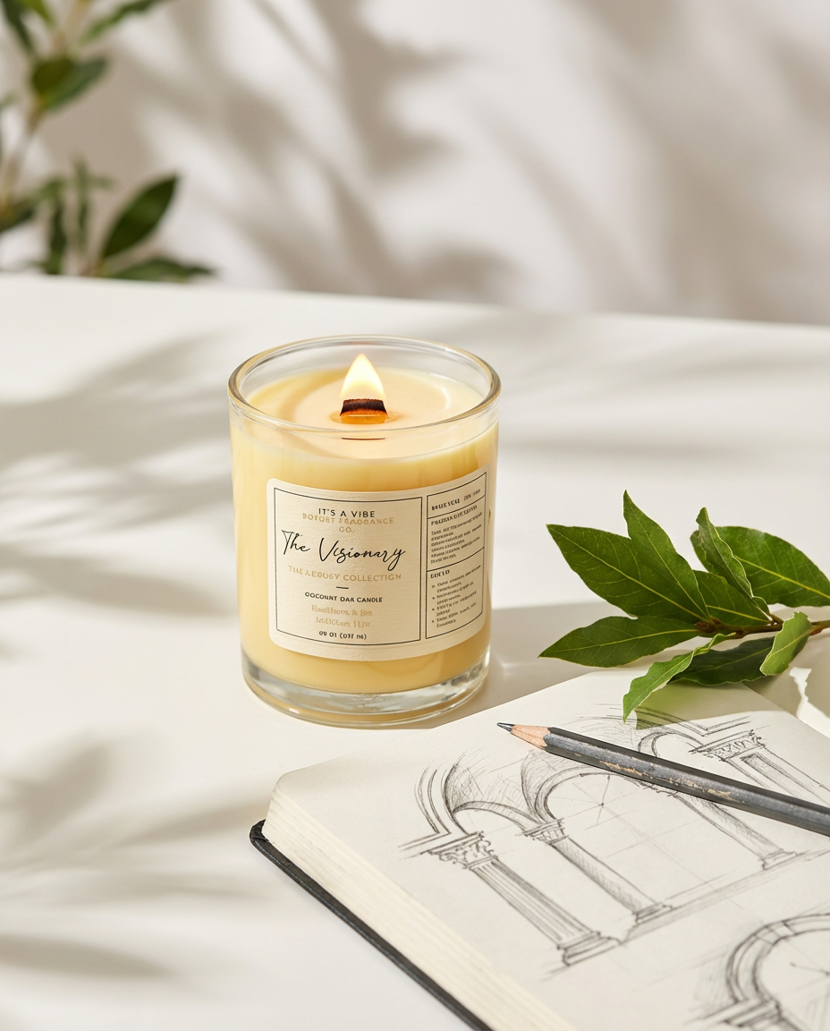 The Visionary (Blackberry & Bay Jo Malone Type) - Luxury Glass Candle