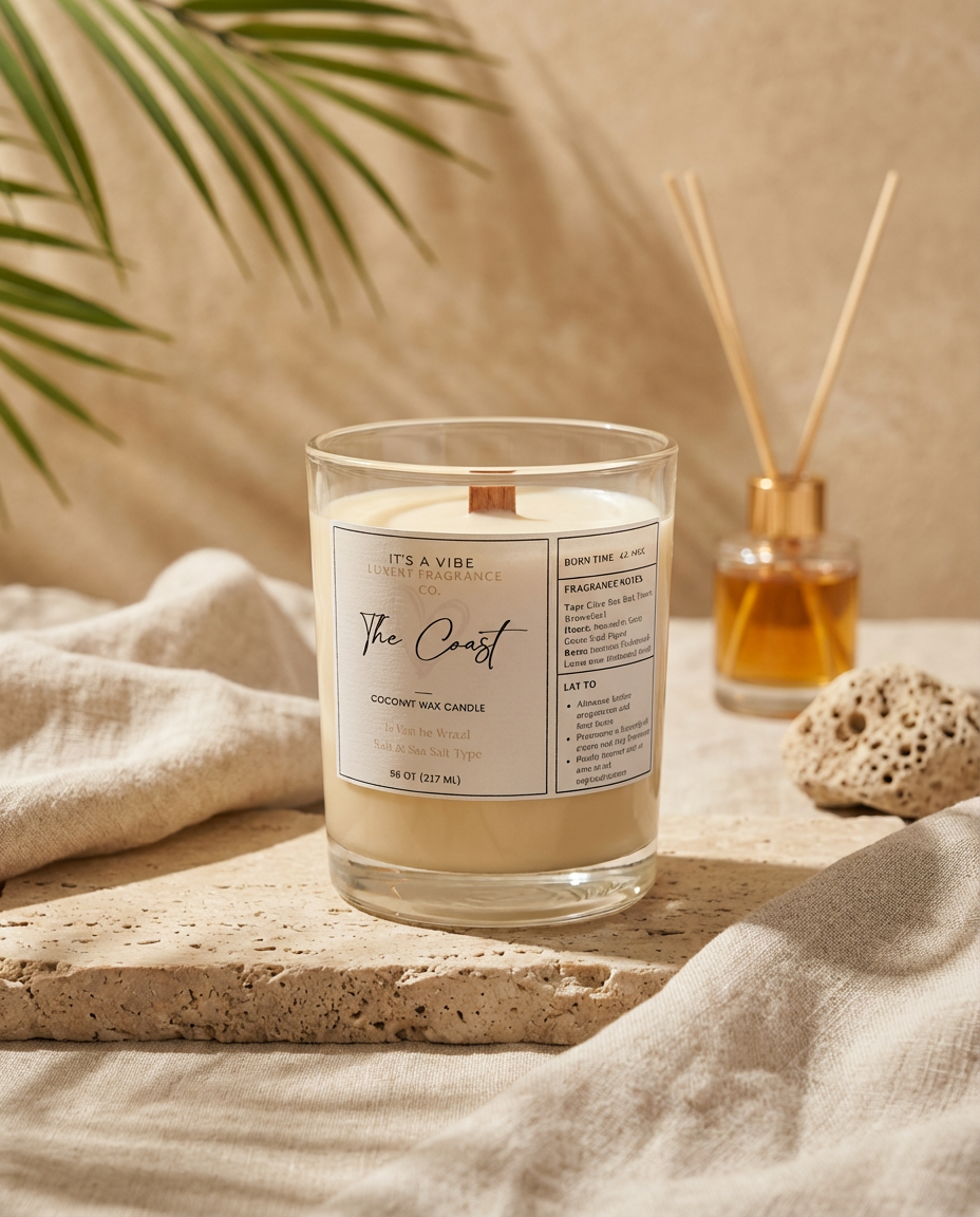 The Coast (Wood Sage & Sea Salt by Jo Malone Type) - 8oz Glass Candle