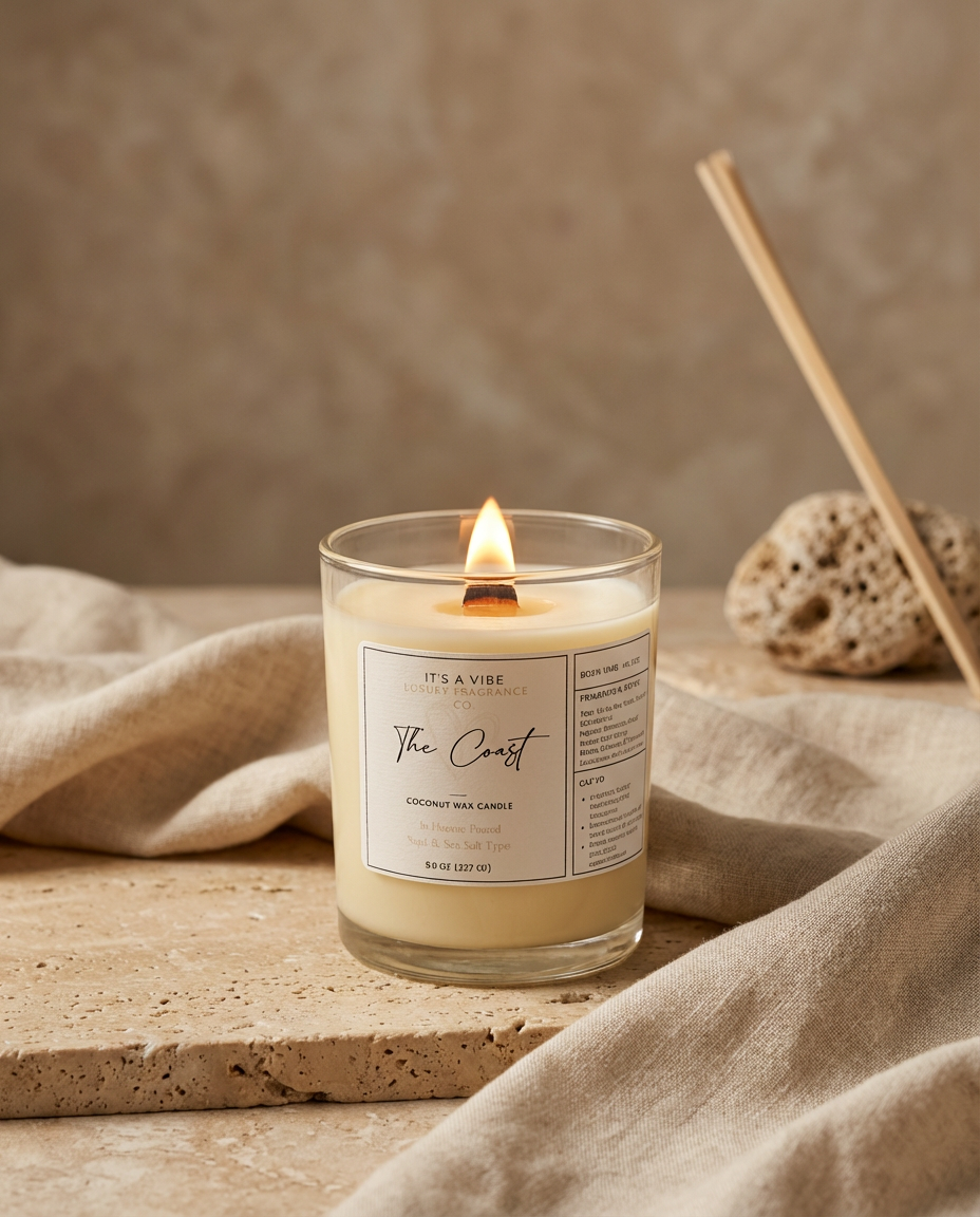 The Coast (Wood Sage & Sea Salt by Jo Malone Type) - 8oz Glass Candle