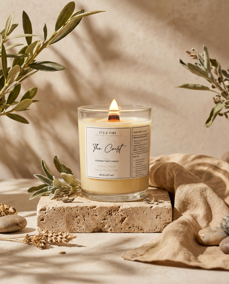 The Coast (Wood Sage & Sea Salt by Jo Malone Type) - 8oz Glass Candle