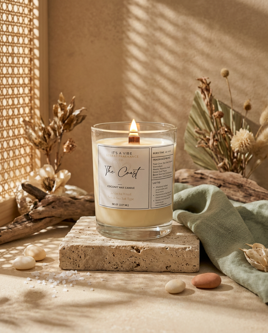 The Coast (Wood Sage & Sea Salt by Jo Malone Type) - 8oz Glass Candle