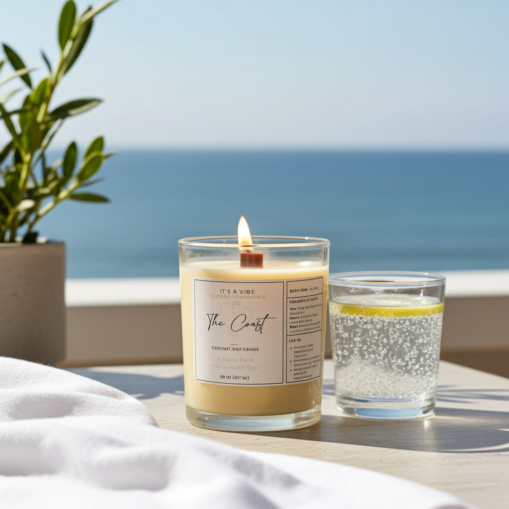 The Coast (Wood Sage & Sea Salt by Jo Malone Type) - 8oz Glass Candle