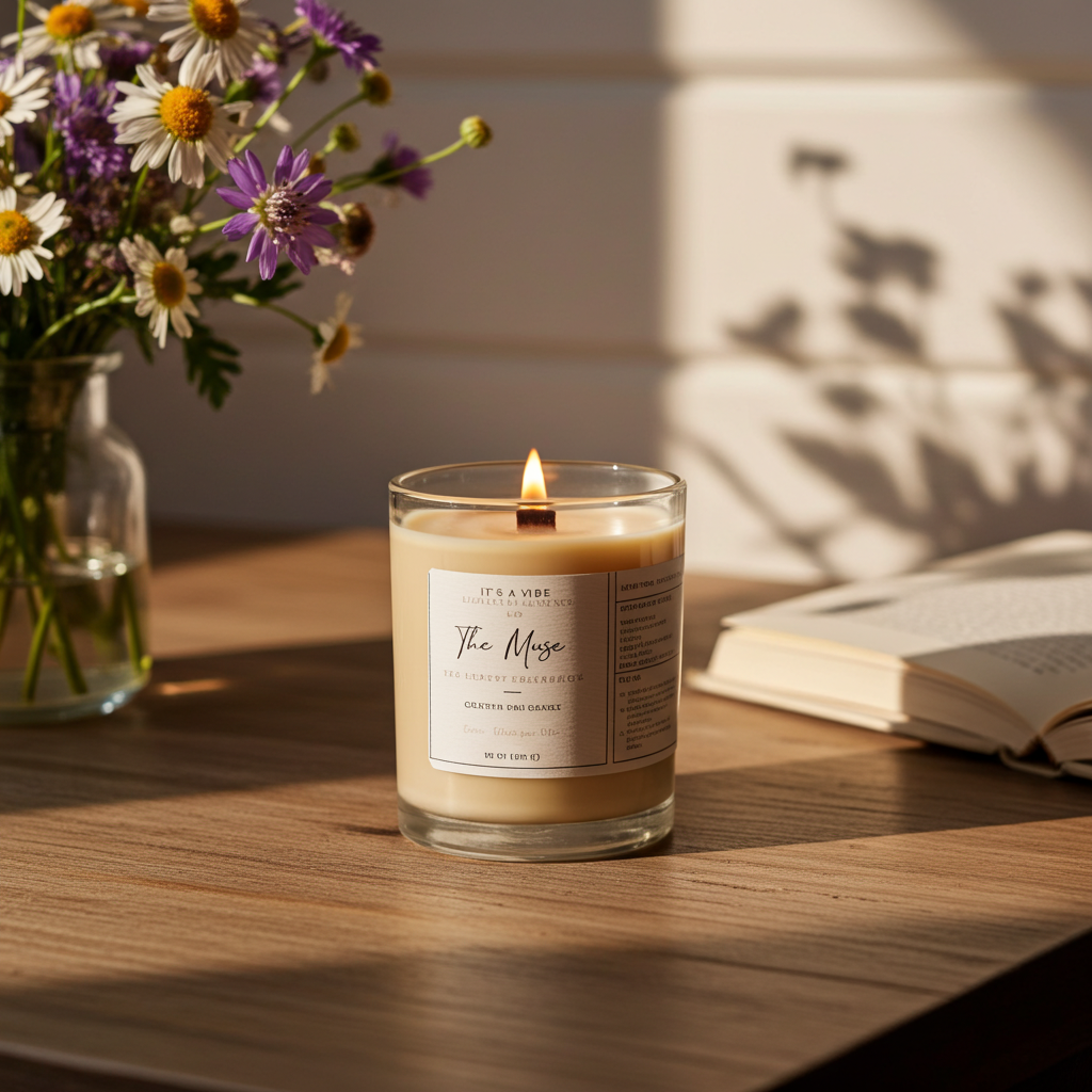 The Muse (Baies by Diptyque Type) - 8 oz Glass Candle