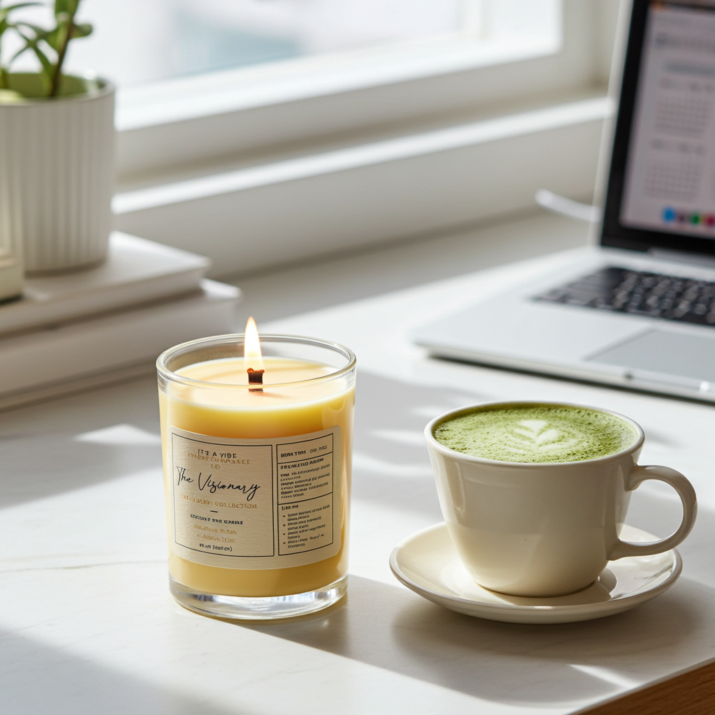 The Visionary (Blackberry & Bay Jo Malone Type) - Luxury Glass Candle