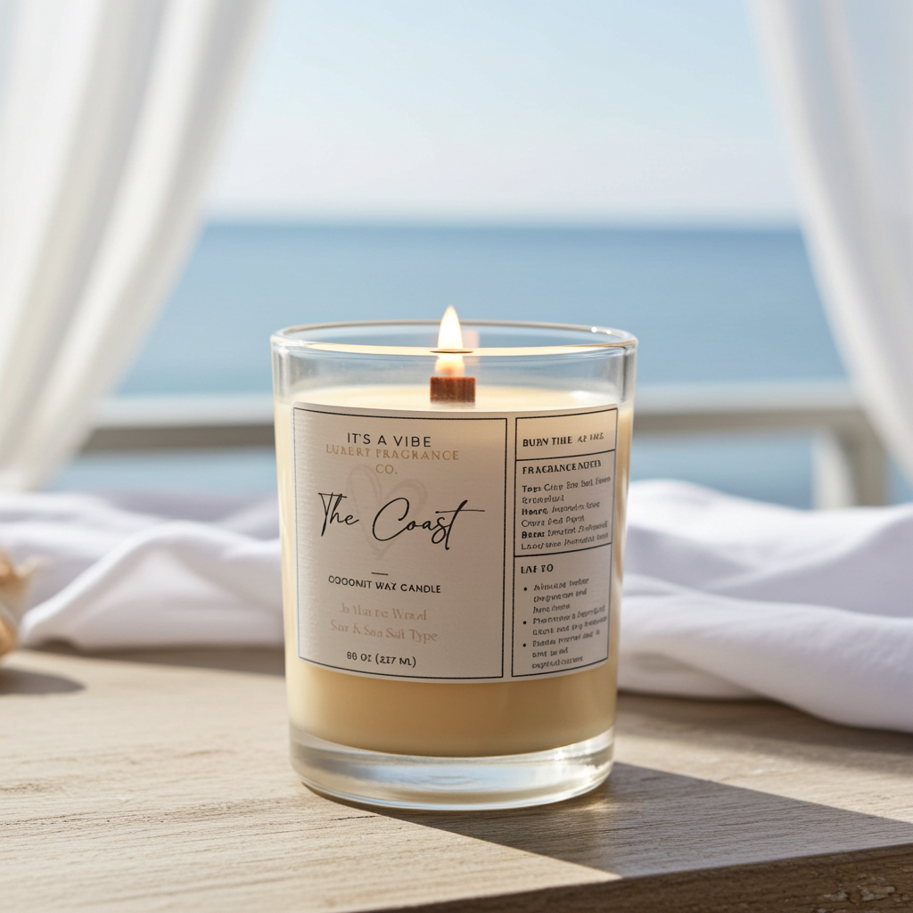 The Coast (Wood Sage & Sea Salt by Jo Malone Type) - 8oz Glass Candle