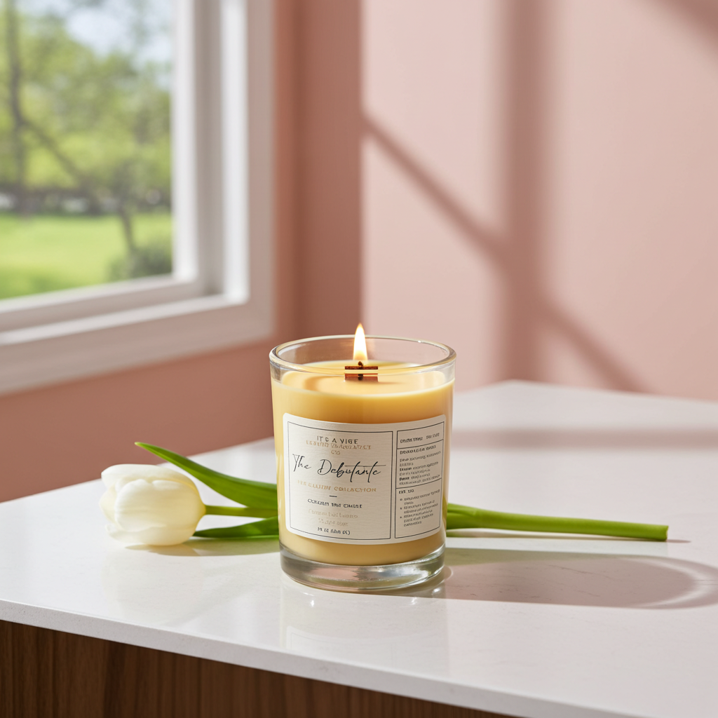 The Debutante (Chance Eau Tendre by Chanel Type)of Gra - 8oz Glass Candle