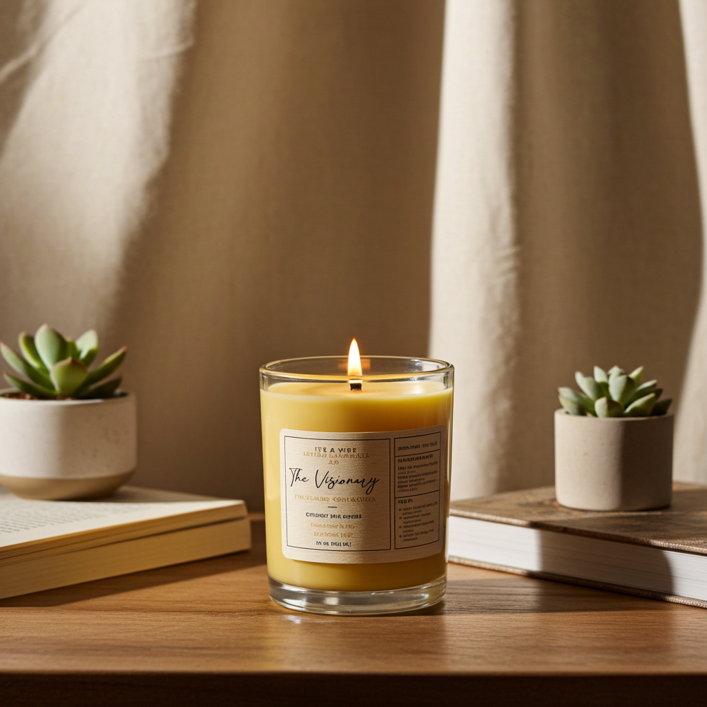 The Visionary (Blackberry & Bay Jo Malone Type) - Luxury Glass Candle