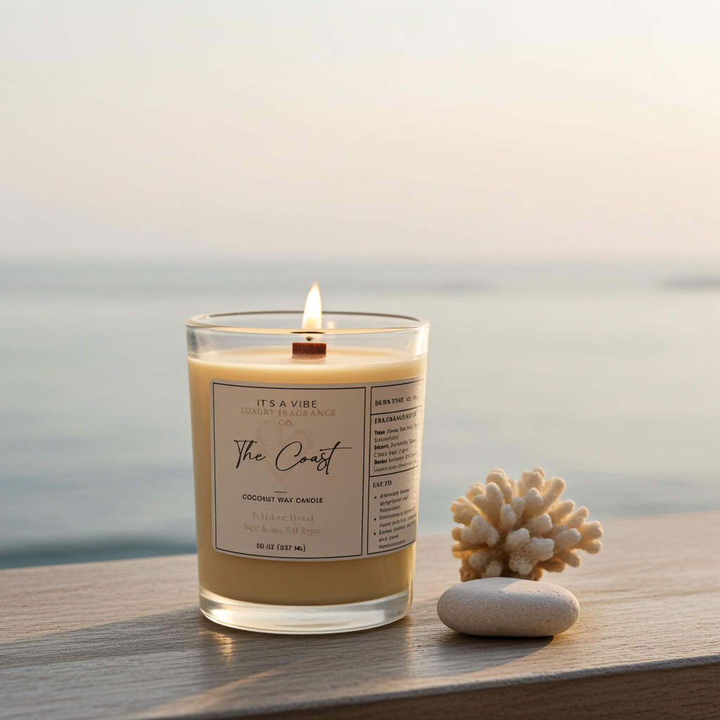 The Coast (Wood Sage & Sea Salt by Jo Malone Type) - 8oz Glass Candle