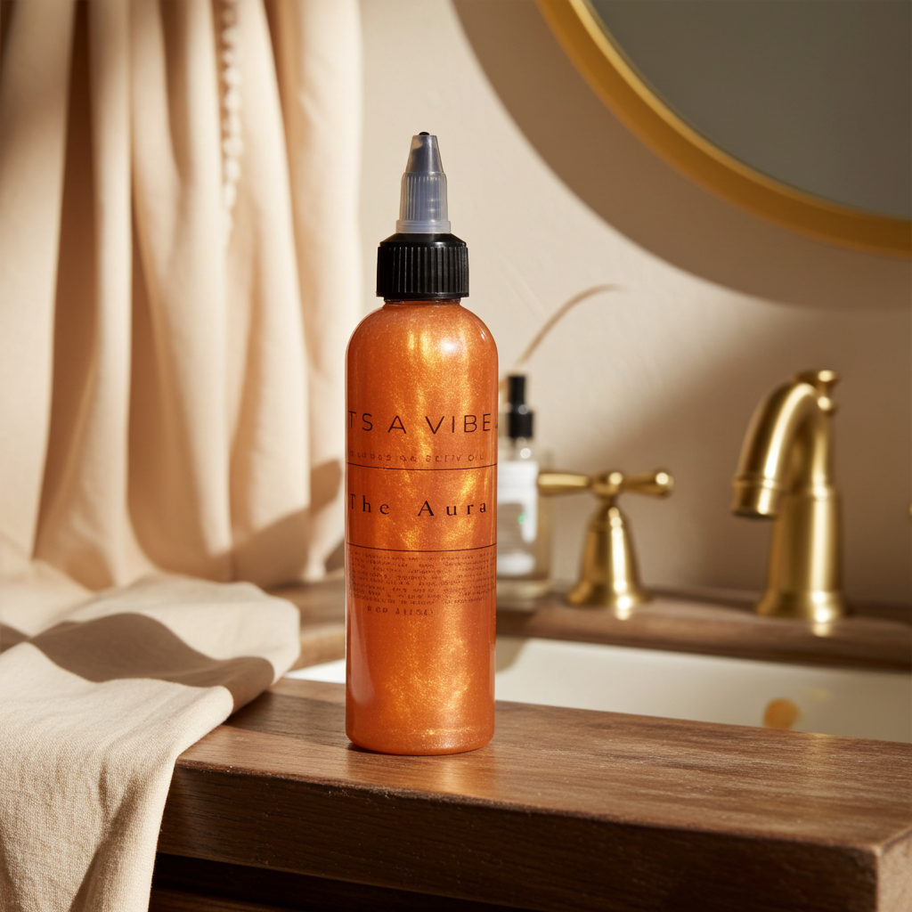 The Aura (Baccarat Rouge 540 Maison Francis Kurkdjian Type) | Shimmering Body Oil 4 oz