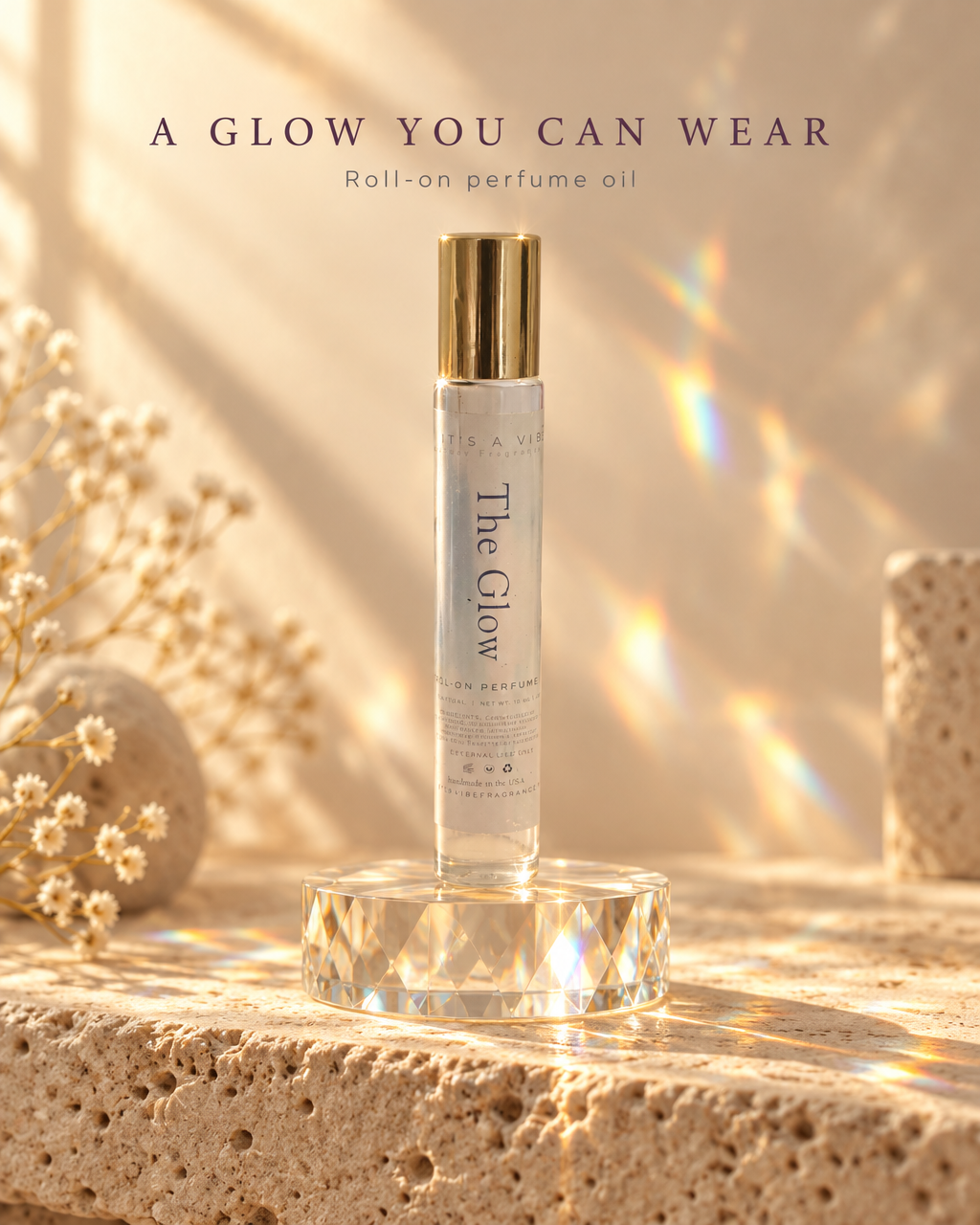 The Glow (Bright Crystal by Versace Type) | 10ml Roll-On Perfume Oil