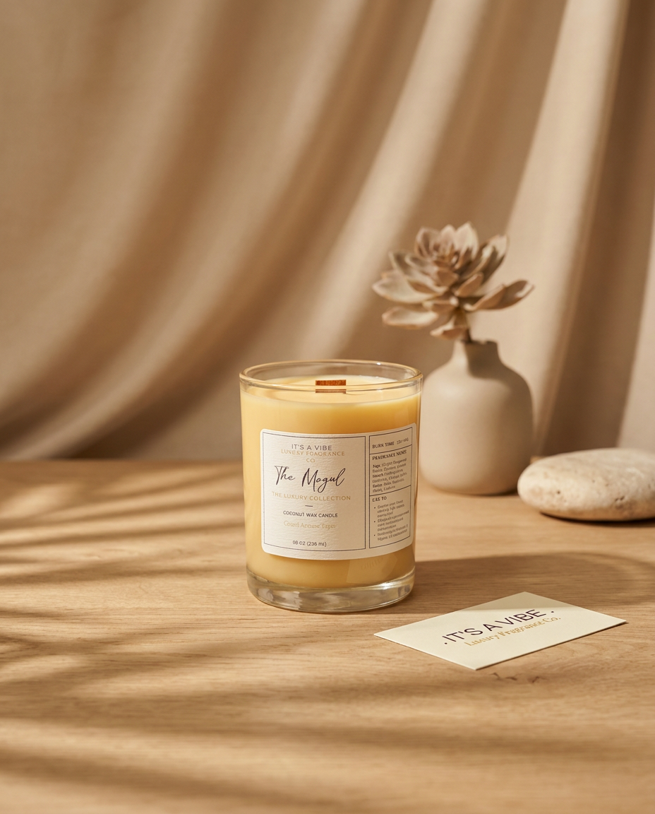 The Mogul (Creed Aventus Type) - 8oz Glass Candle
