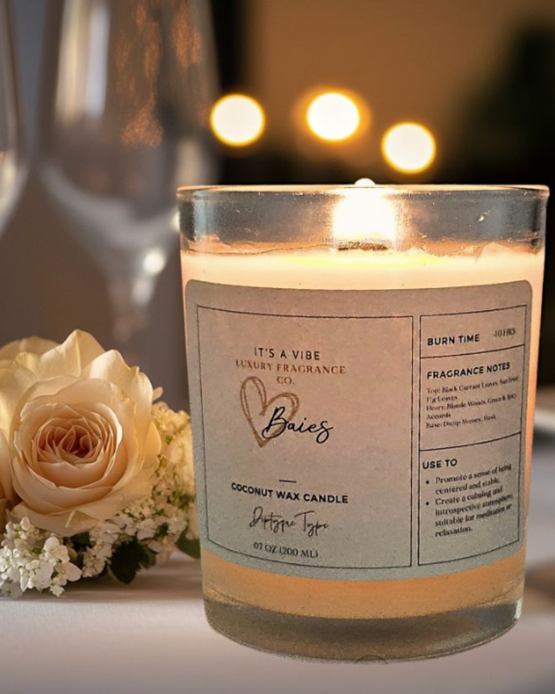 Baies (Diptyque Type) - 7oz Glass Candle *Limited Release*