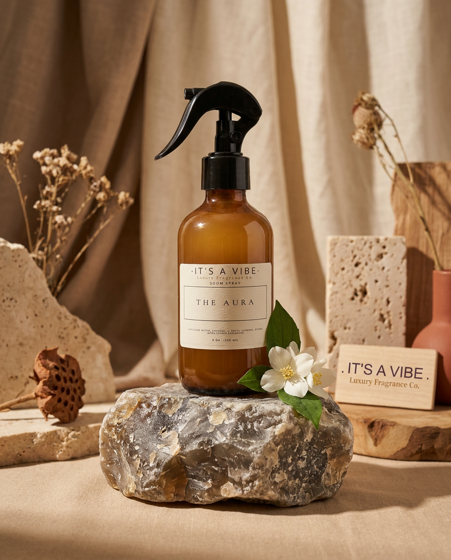 The Aura (Baccarat Rouge 540 Maison Francis Kurkdjian Type) | Fine Mist Room Spray 8 oz