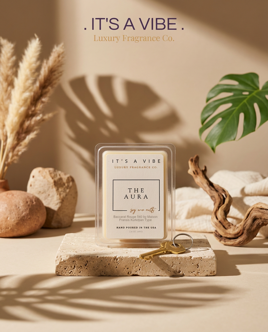 The Aura (Baccarat Rouge 540 Maison Francis Kurkdjian Type) | Luxury Wax Melts