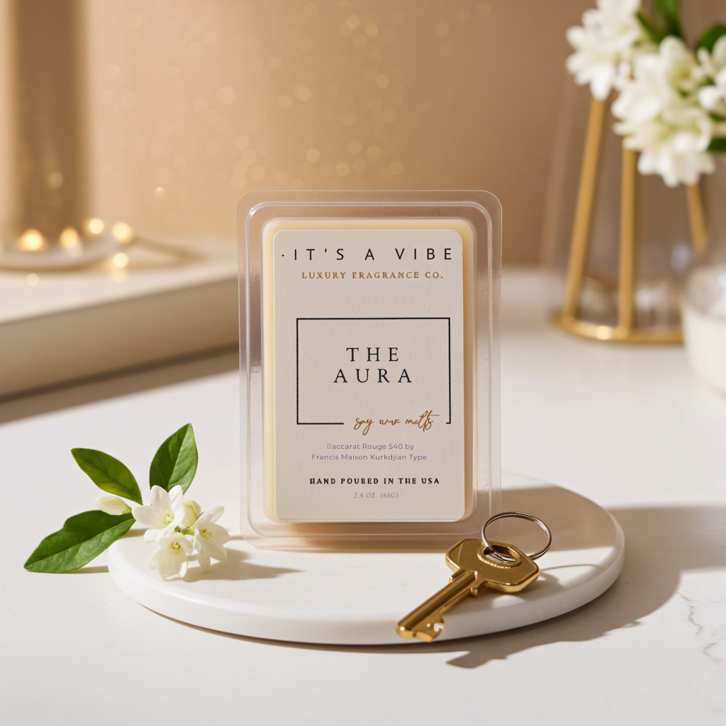 The Aura (Baccarat Rouge 540 Maison Francis Kurkdjian Type) | Luxury Wax Melts