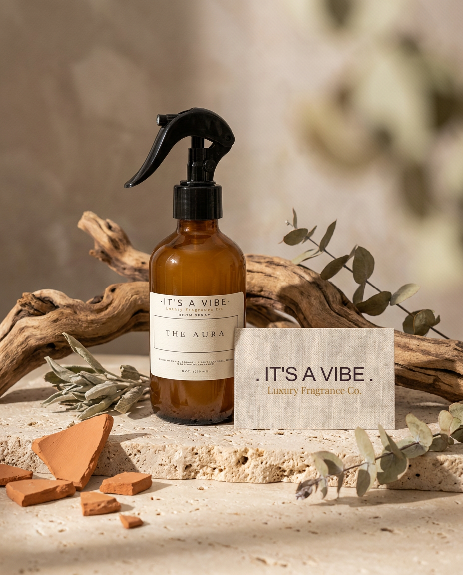 The Aura (Baccarat Rouge 540 Maison Francis Kurkdjian Type) | Fine Mist Room Spray 8 oz