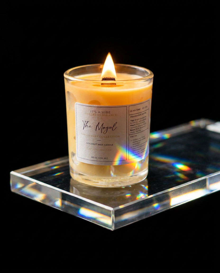 The Mogul (Creed Aventus Type) - 8oz Glass Candle