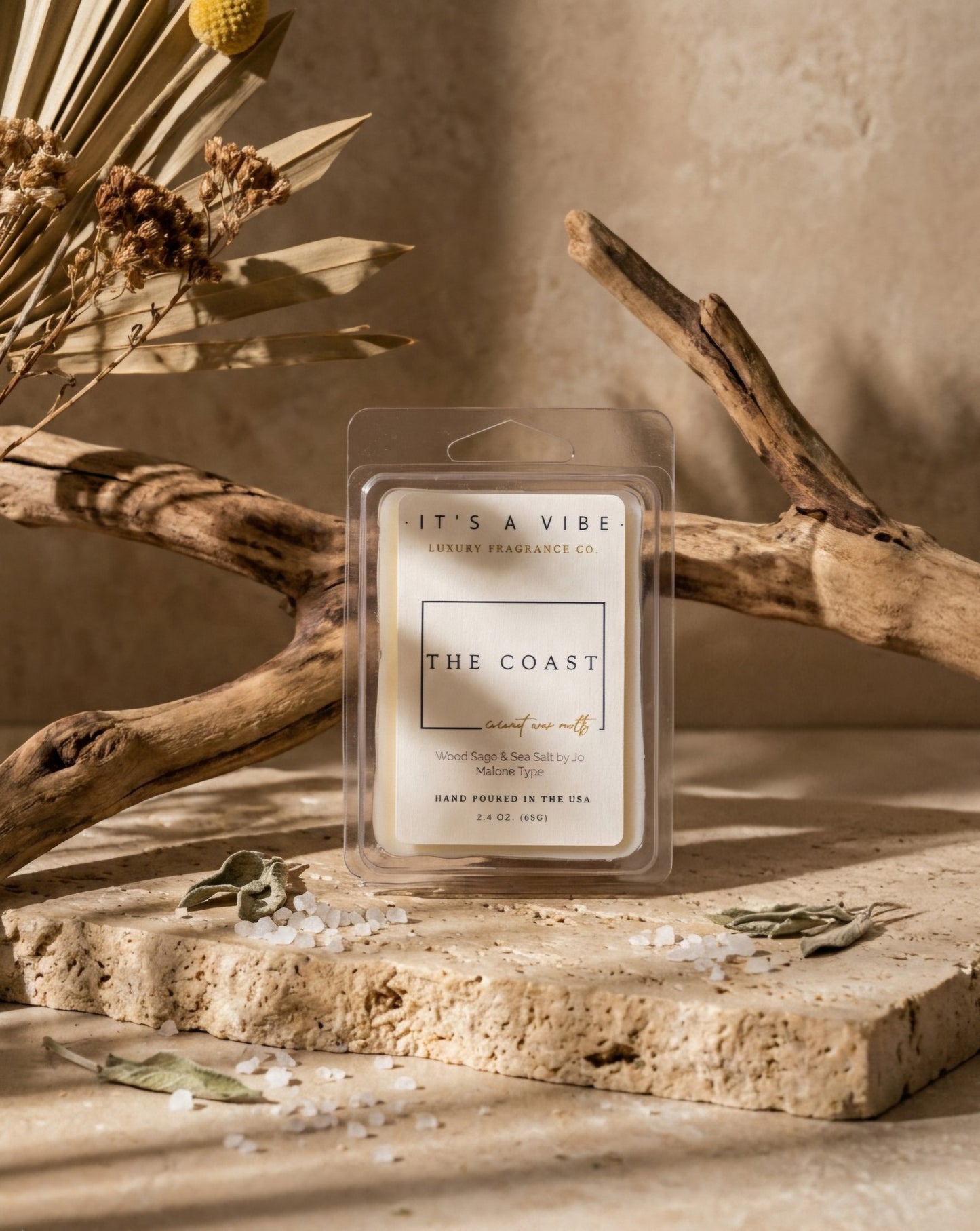 The Coast (Woodsage & Sea Salt by Jo Malone Type) | Luxury Wax Melt