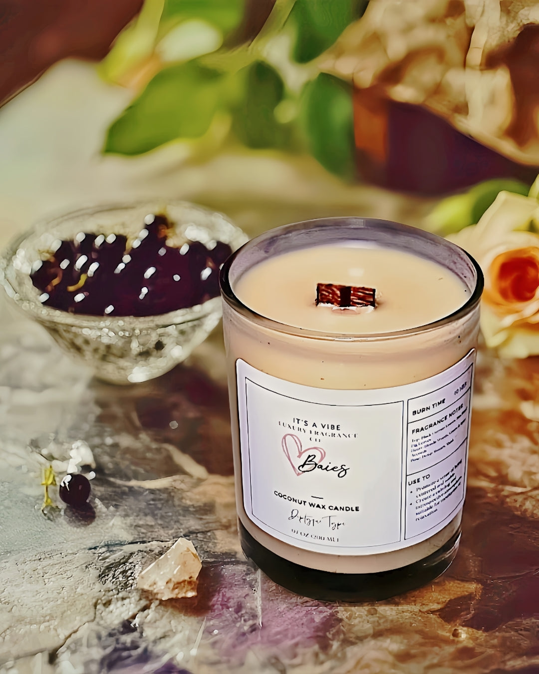 Baies (Diptyque Type) - 7oz Glass Candle *Limited Release*