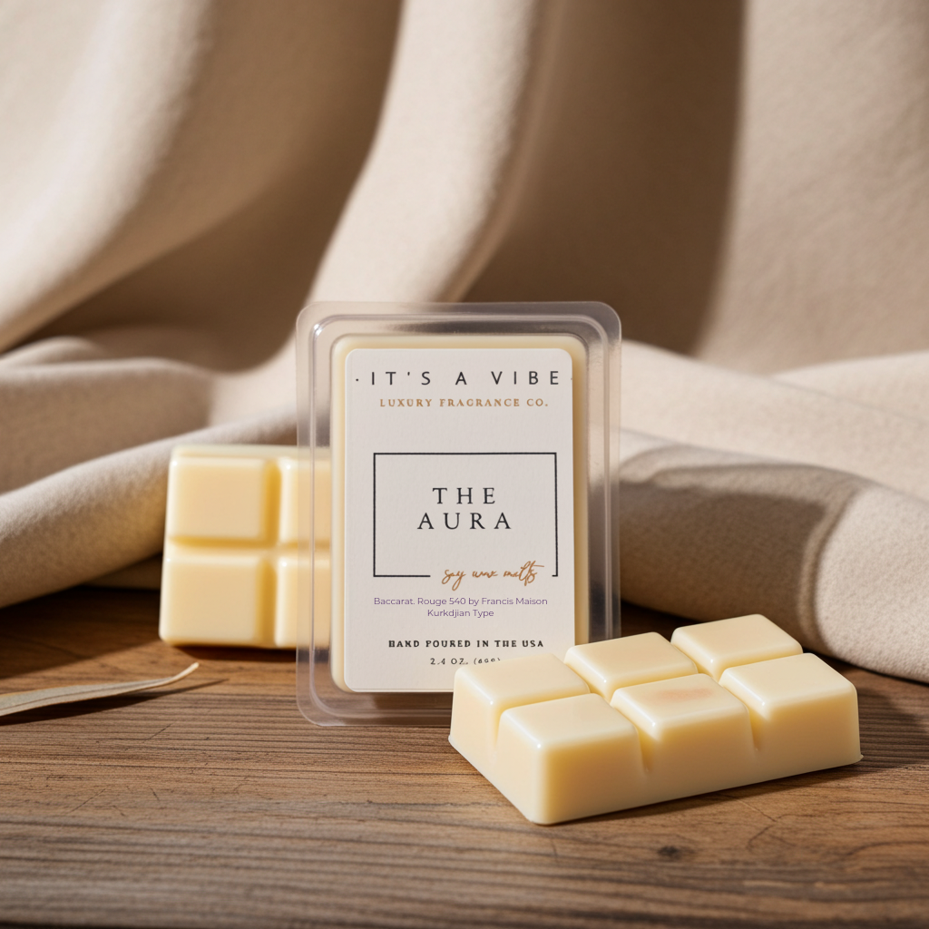 The Aura (Baccarat Rouge 540 Maison Francis Kurkdjian Type) | Luxury Wax Melts