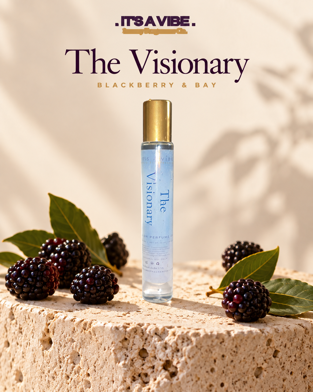The Visionary (Blackberry & Bay by Jo Malone Type) | 10ml  Roll-On Perfume Oil