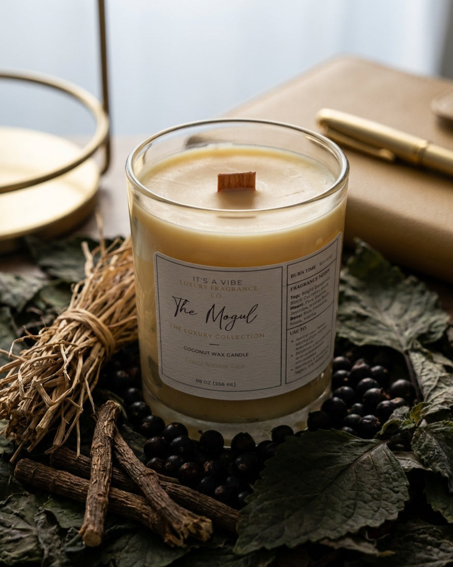 The Mogul (Creed Aventus Type) - 8oz Glass Candle