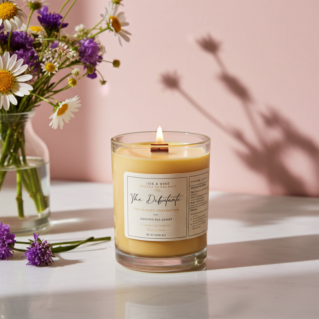 The Debutante (Chance Eau Tendre by Chanel Type)of Gra - 8oz Glass Candle