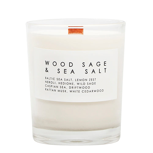 Wood Sage & Sea Salt (Jo Malone Type) - 7oz Glass Candle *Limited Release*